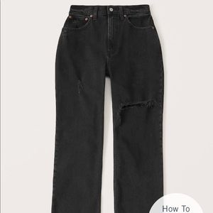 Abercrombie & Fitch 90s Ultra High Rise Relaxed Jeans
